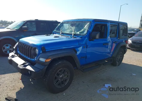 2024 Jeep Wrangler 4-Door Sport S 4X4 from USA, damaged, VIN 1C4PJXDG3RW338935